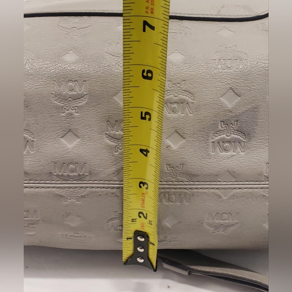 Mcm leather shoulder bag - Picture 9 of 12